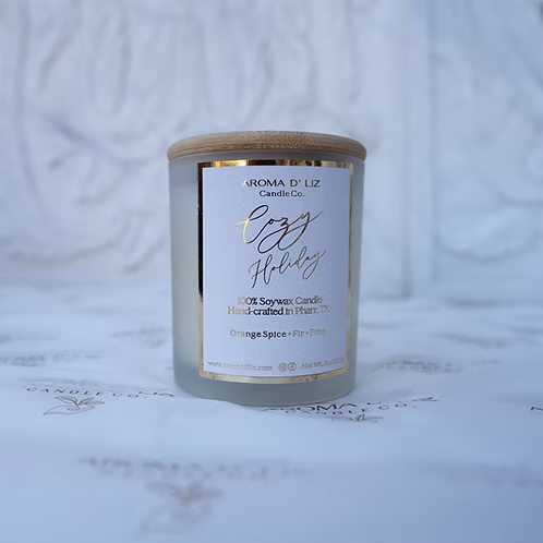 Cozy Holiday candle